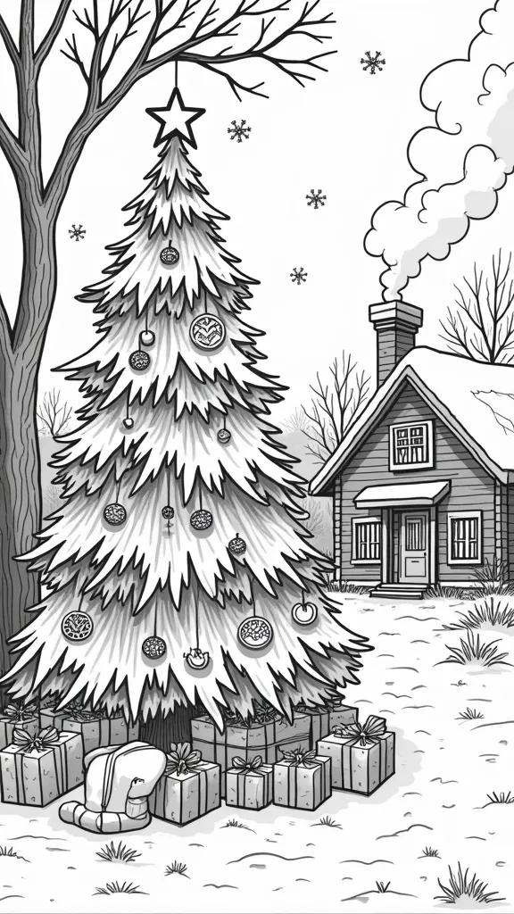 printable adult coloring pages christmas